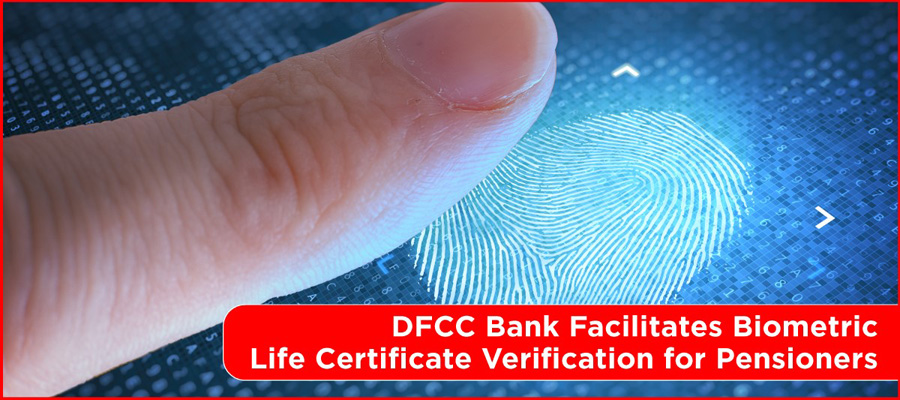 DFCC Bank and The Department of Pensions Deliver Hassle Free Life Certificate Verification for Pensioners