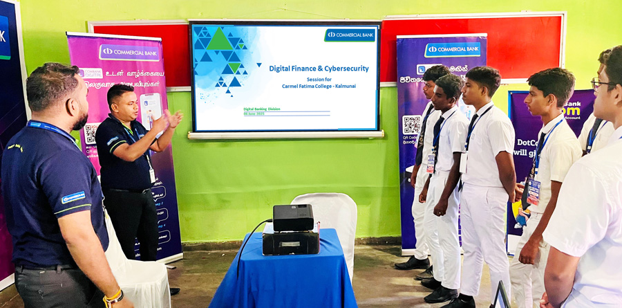 ComBank pomotes digital literacy at Jubilee Exhibition in Kalmunai