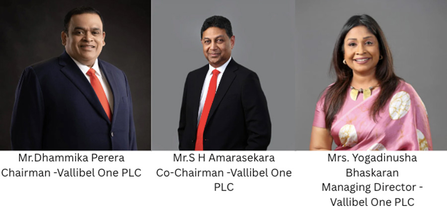 Vallibel One Reports Strong FY24 25 with Rs.122.8Bn Turnover and Rs.16.02Bn PAT