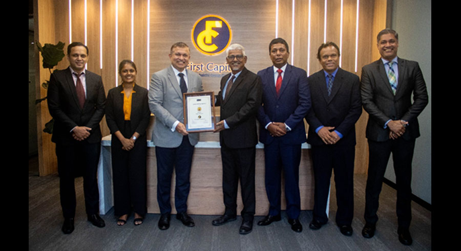 Lanka Rating Agency Limited Upgrades First Capital Treasuries to A