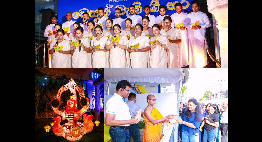 HNB FINANCE hosts Vesak Sirisara to celebrate the seasons spiritual significance