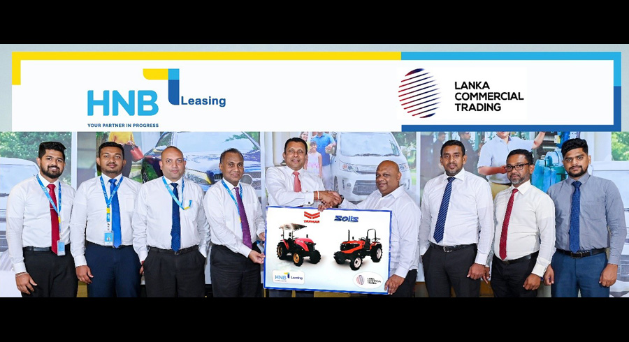 HNB Powers Agri Machinery Leasing with Lanka Commercial Trading Collaboration