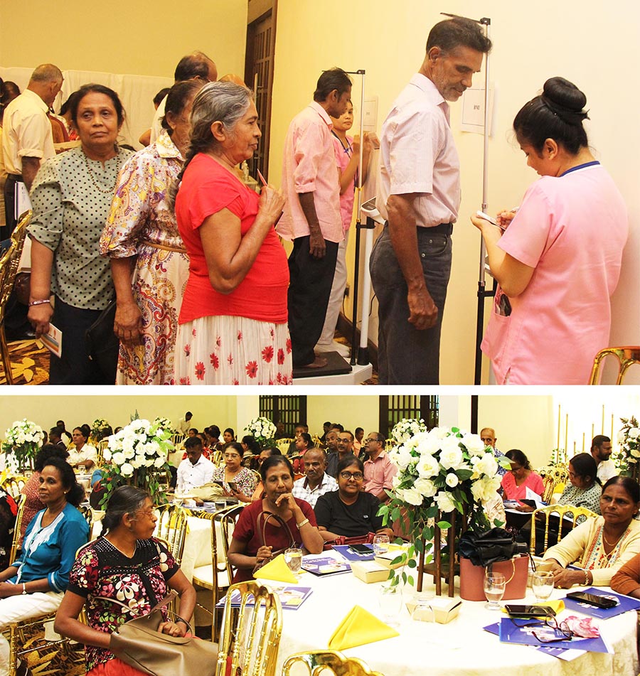 ComBank celebrates pensioners with a dedicated event in Gampaha Images