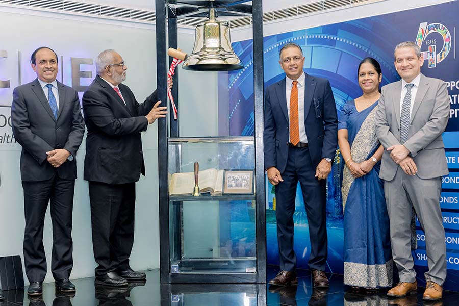 DFCC Bank Lists Sri Lankas First Listed Blue Bond on CSE