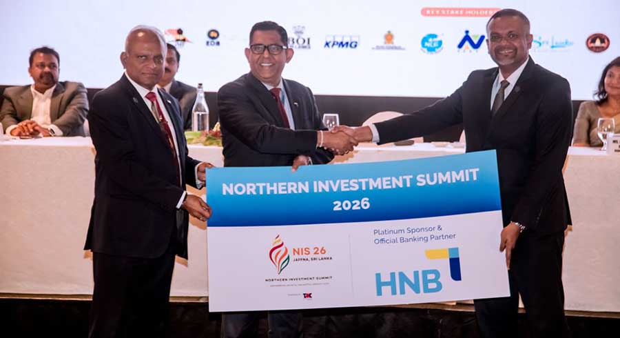 HNB joins as Principal Sponsor of the Northern Investment Summit 2026 to boost growth in North