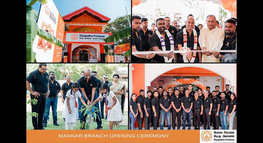 Siyapatha Finance expands presence in the North with the newest branch in Mannar