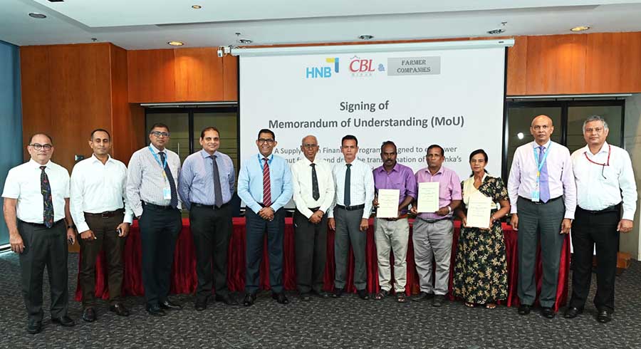 HNB Strengthens Direct Market Access for Coconut Farmers through CBL Cocos Partnership