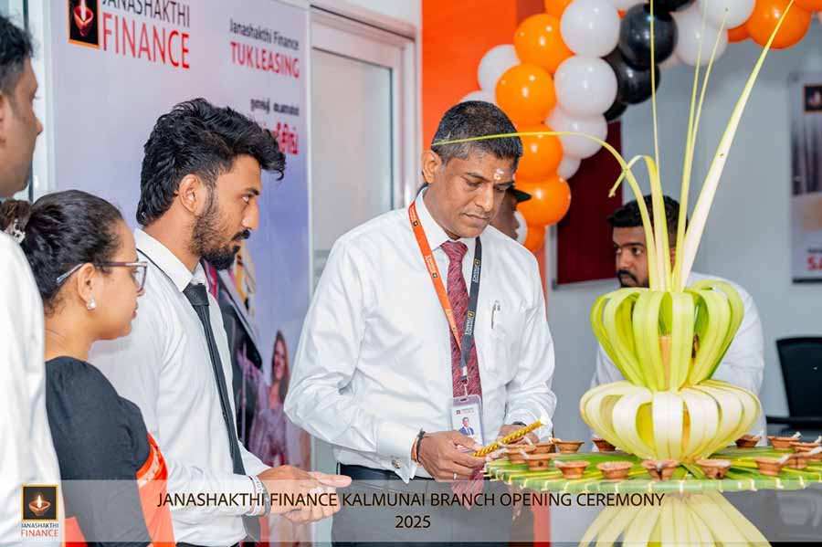 Janashakthi Finance PLC expands footprint in Eastern Region with new branch opening in Kalmunai Image