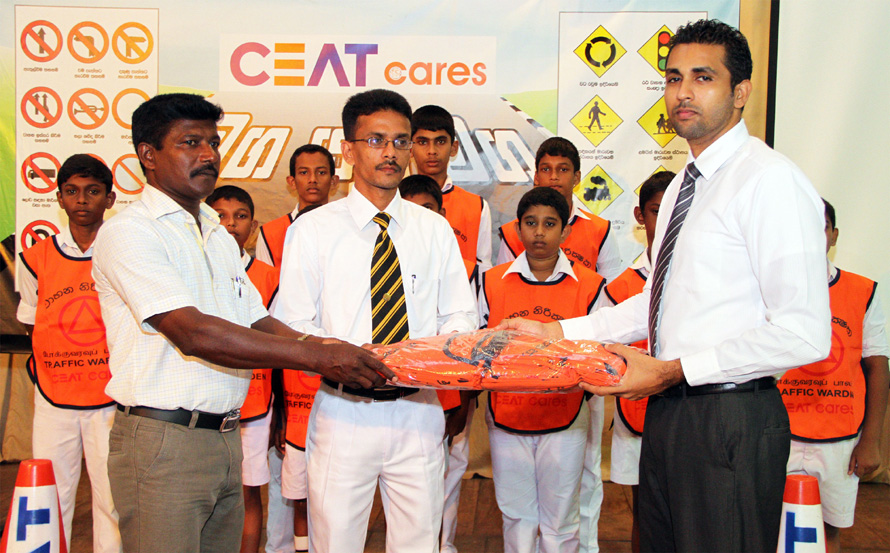 CEAT conducts 100th Schools Road Safety programme