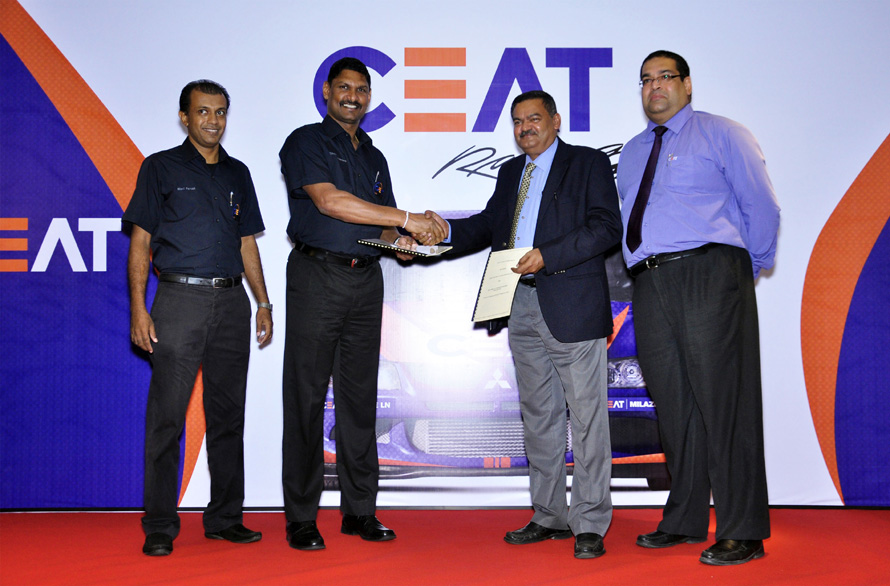 CEAT renews support to motor racing with title sponsorship of SLADA Championship