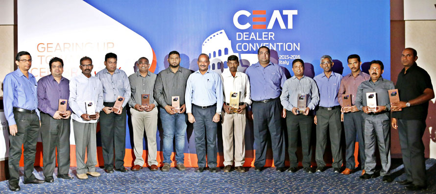 CEAT hosts spectacular awards night in Rome for top dealers