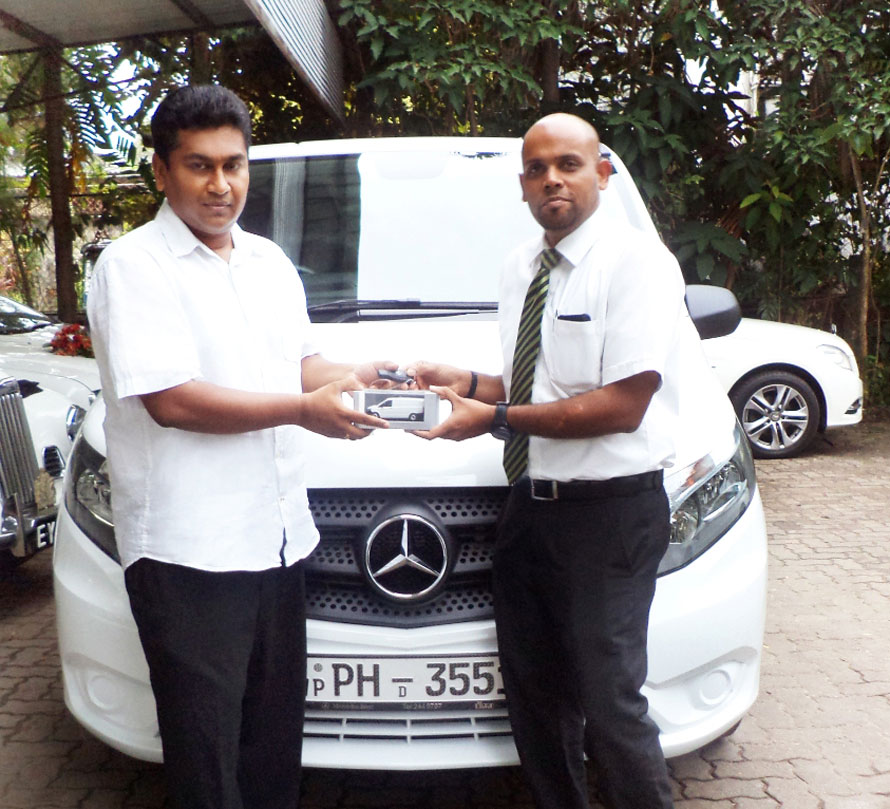 The First Mercedes Benz Vito Luxury passenger van delivered to Malkey rent a car 2