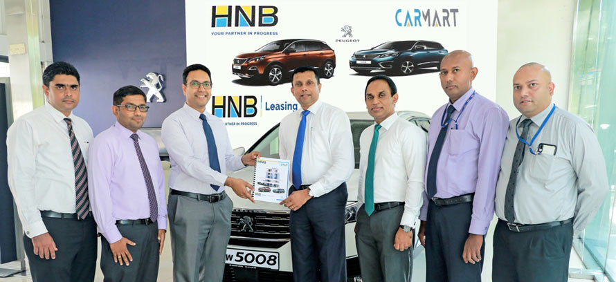 HNB Leasing partners Carmart for special offers on Peugeot SUVs