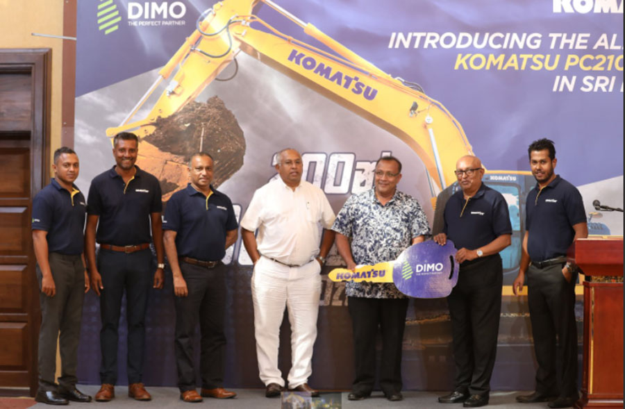 DIMO introduces the all new Komatsu PC210 10M0 Excavator to Sri Lanka