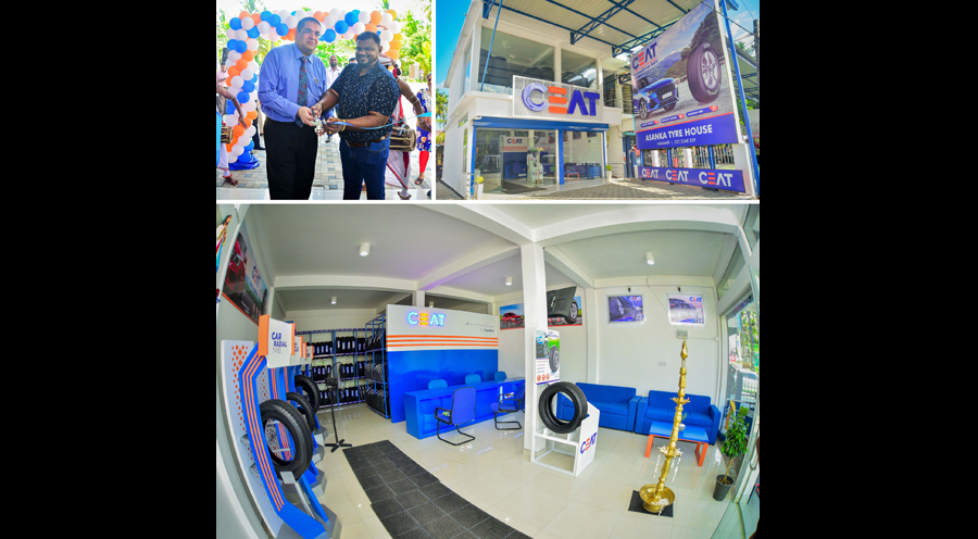 CEAT sticks with Sri Lanka retail chain upgrade plan opening new flagship store in Madampe
