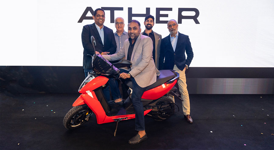 Ather Energy Launches Revolutionary Ather 450X Electric Scooter in Sri Lanka