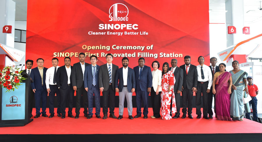 Sinopec Unveiled its First Renovated Filling Station with a New Image New Facilities