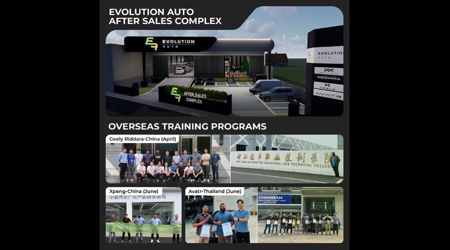 Evolution Auto Powers Ahead with Global EV Technical Training and New Multi Brand Workshop to Elevate Sri Lankas After Sales Standards