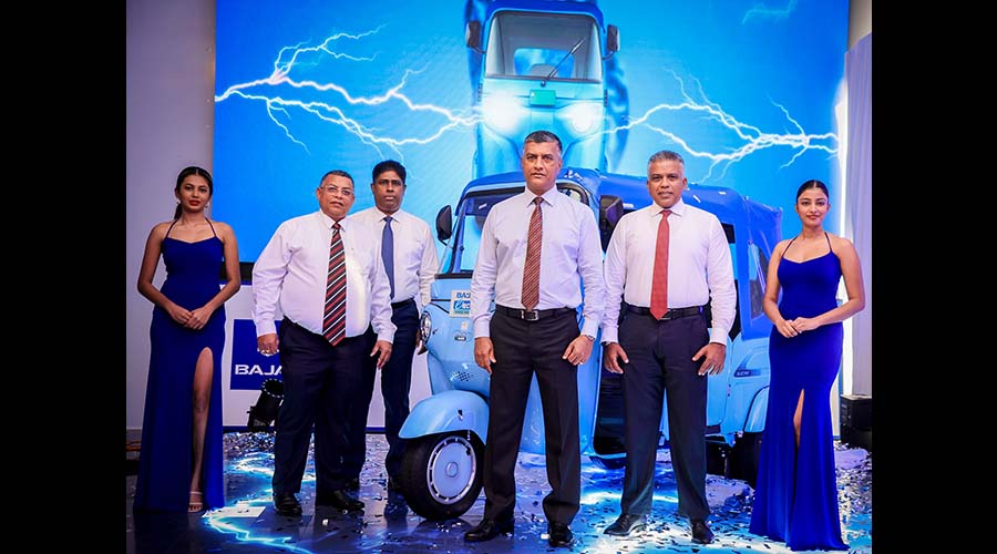 DPMC unveils Bajaj electric three wheeler in Sri Lanka setting a new benchmark in sustainable mobility