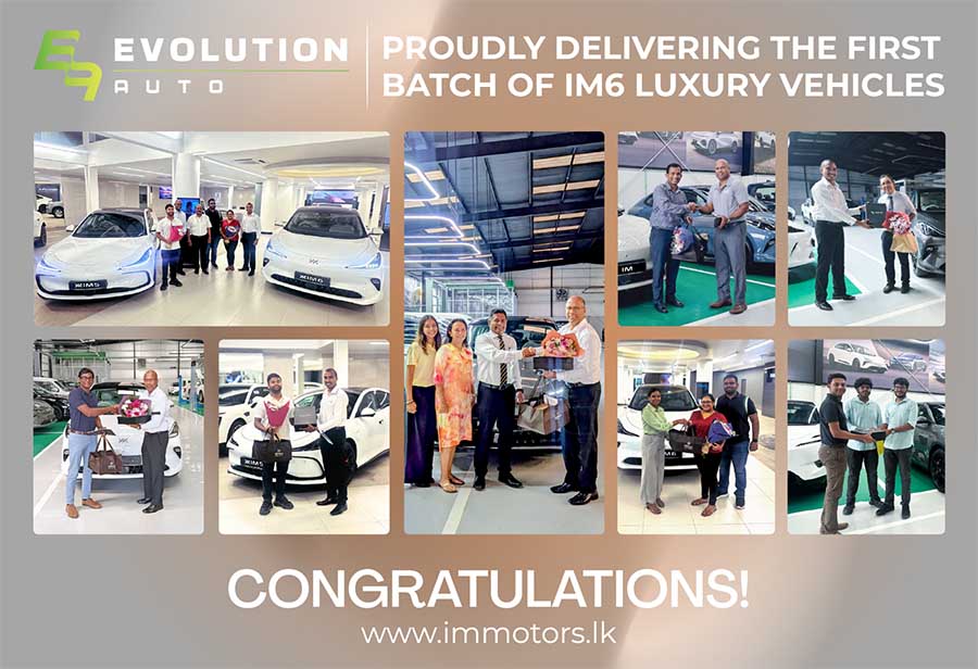 Evolution Auto Marks Major Milestone with First Customer Deliveries of the IM 6 Electric Vehicles in Sri Lanka