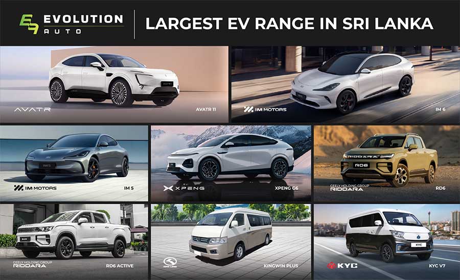 Evolution Auto Reinforces Leadership in Sri Lankas EV Market with the Countrys Widest and Most Diverse Electric Vehicle Portfolio for 2026