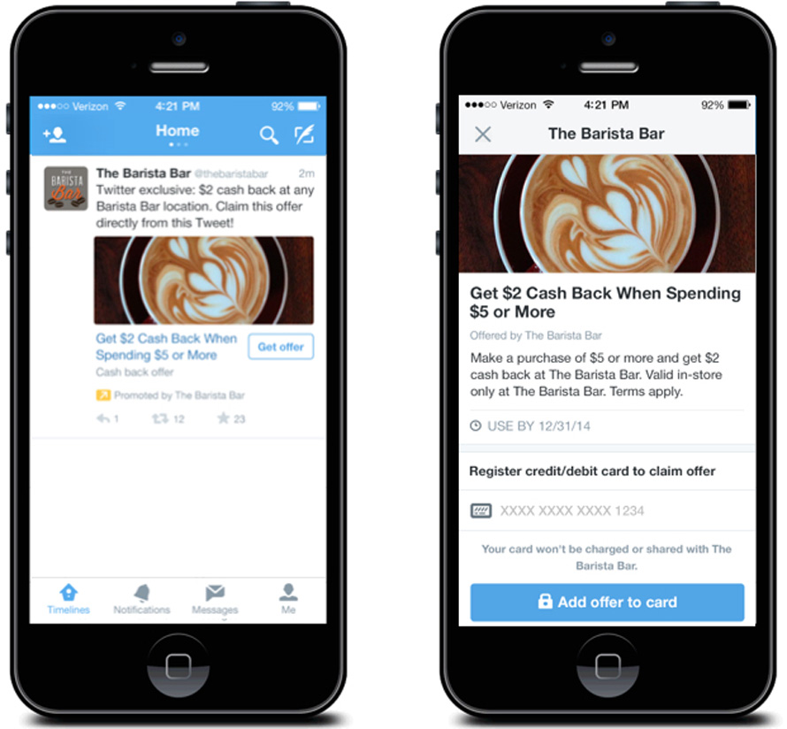 Twitter s Offers will let US users redeem product discounts from their feeds