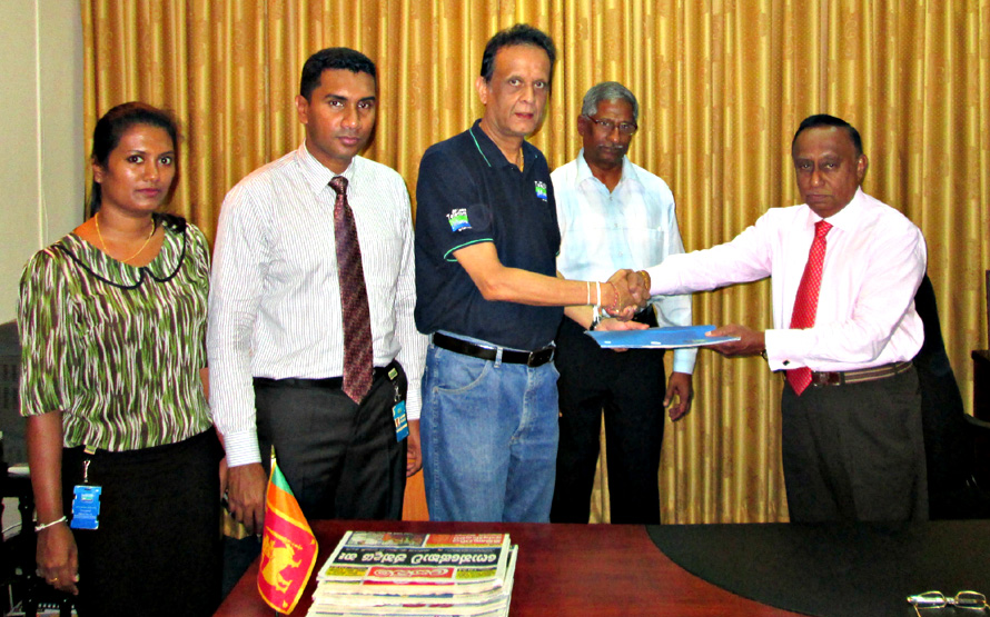 Mobitel Enterprise SMS Solution Pilot Project kicked off at Ceylon Petroleum Storage Terminals Limited