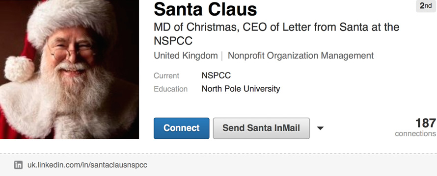 santa-claus-joins-linkedin