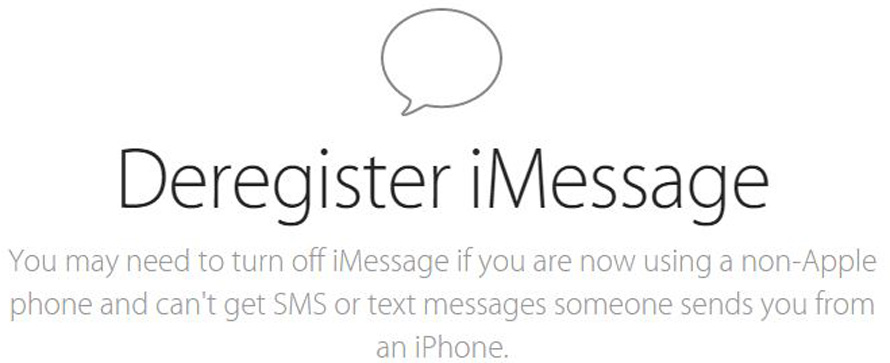 Apple releases deregister tool to unlink your number from iMessage