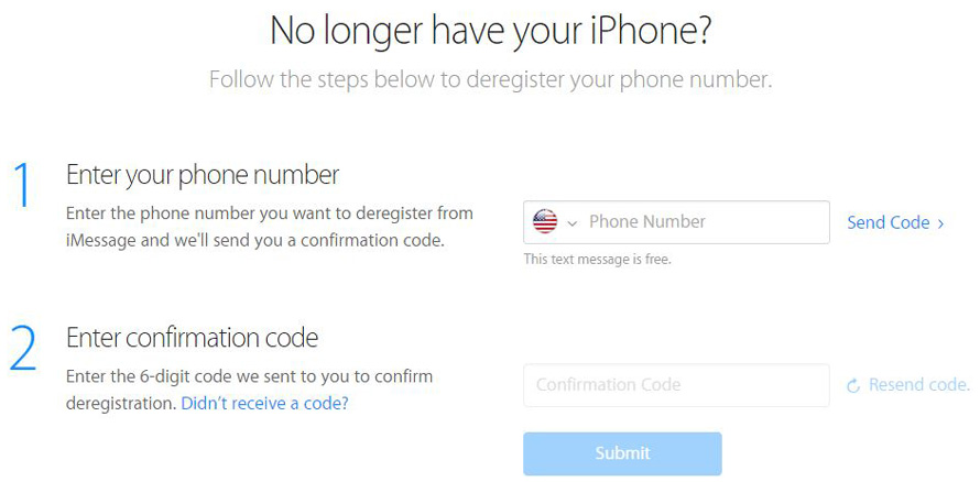 Apple releases deregister tool to unlink your number from iMessage 1