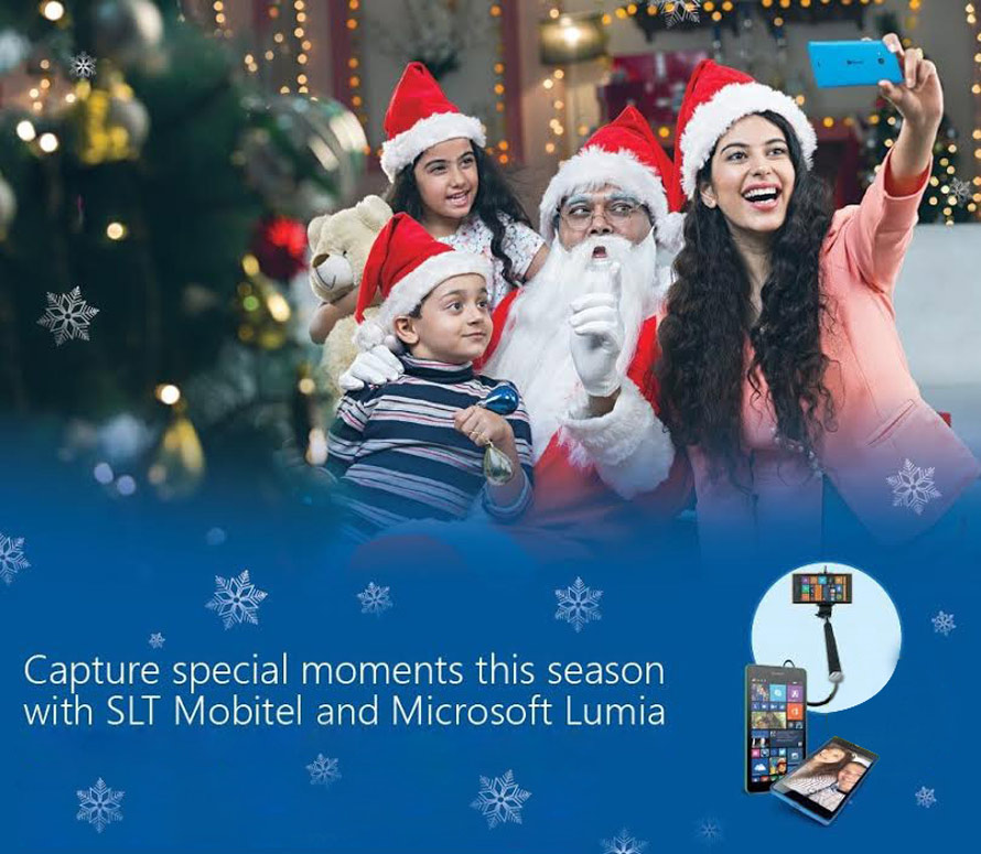 SLT Mobitel and Microsoft offer a free selfie stick along with a special bundle for Lumia devices this season