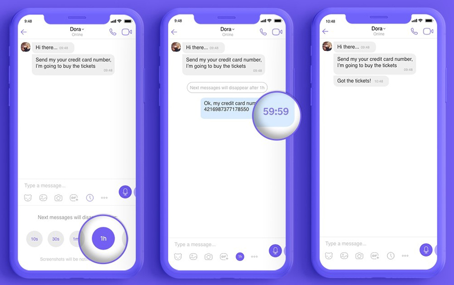Viber adds a privacy boost bringing disappearing messages to regular chats