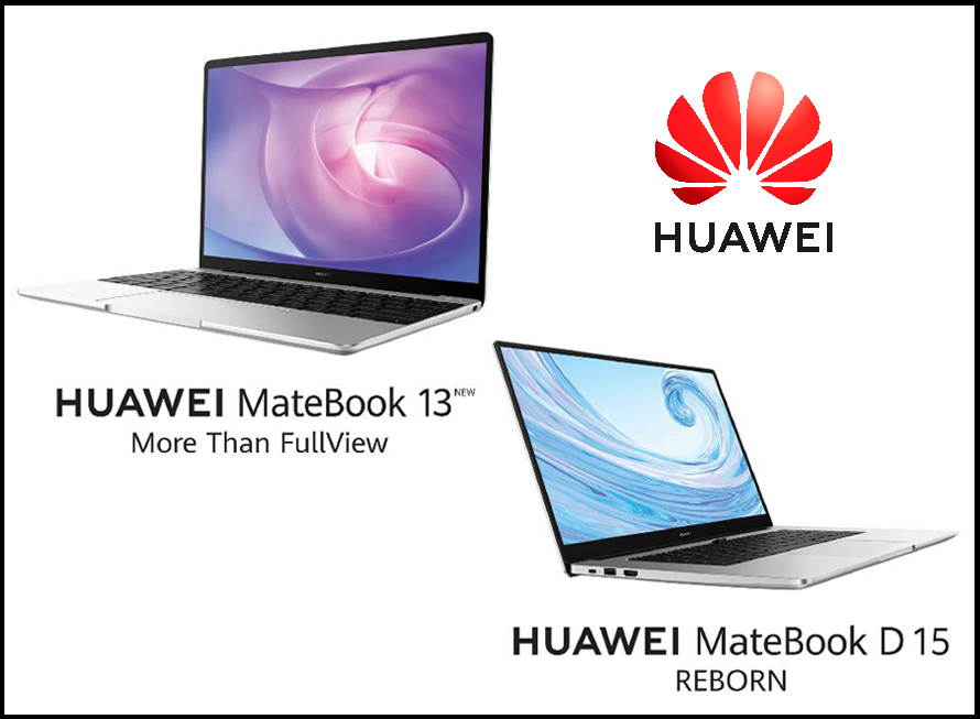 Huawei MateBook D15 and MateBook 13 optimize productivity with a pack of innovative features