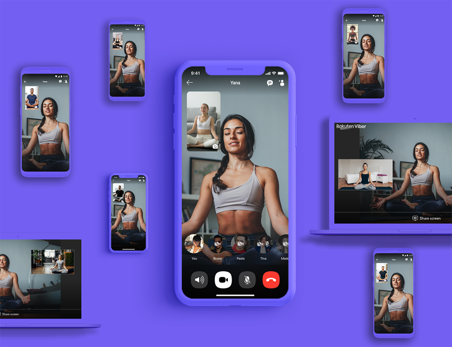 Viber launches Group Video Calls for up to 20 people together