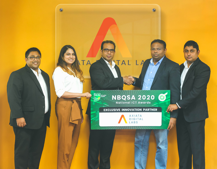 Axiata Digital Labs partners with BCS Sri Lanka as the Exclusive Innovation Partner for National ICT Awards NBQSA 2020