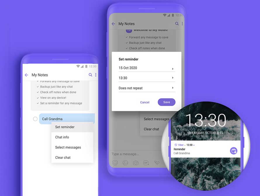Rakuten Viber launches tool letting users set reminders in My Notes