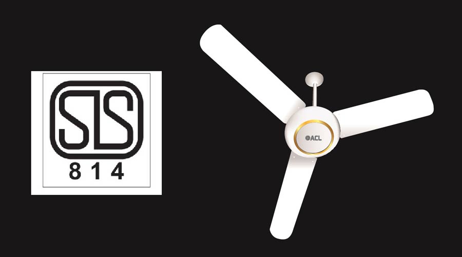 ACL Ceiling Fans awarded prestigious SLS certification attesting superior quality