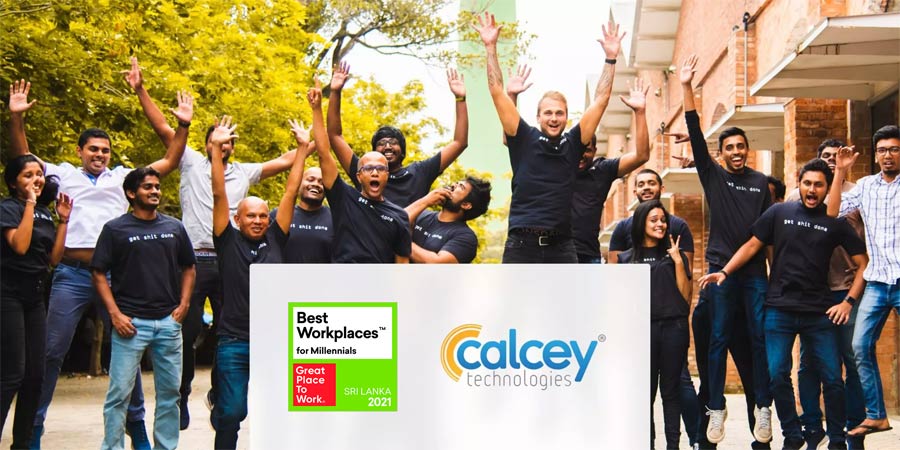 Calcey among Best Workplaces for Millennials in Sri Lanka