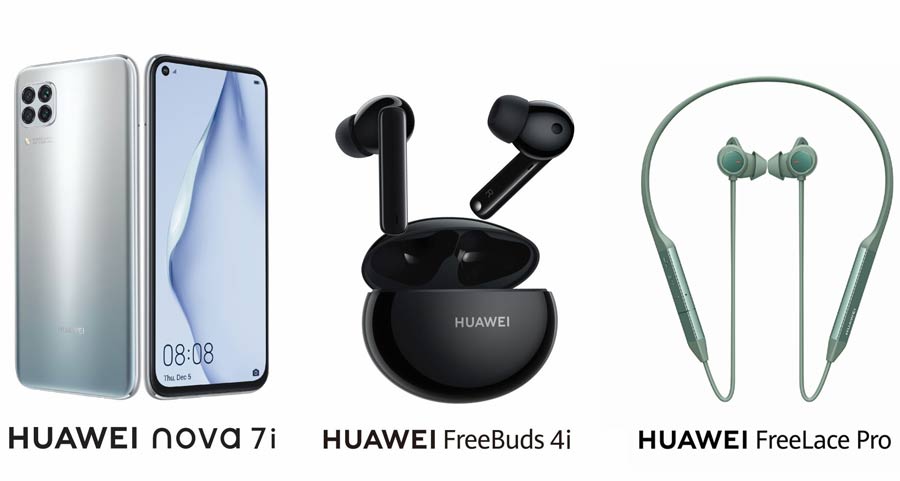 Huawei nova7i. Freebuds 4i Freelance Pro