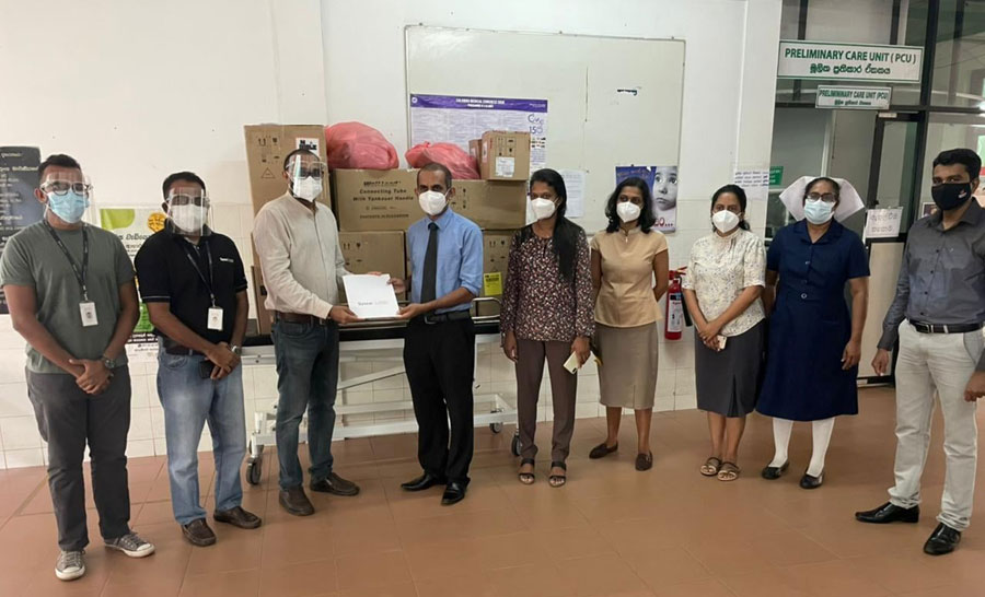 Sysco LABS continues support to Health Sector with vital donations to combat COVID 19 pandemic