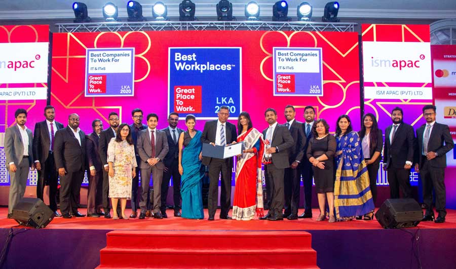 businesscafe ISM APAC ranked among Best Workplaces in Sri Lanka 2020