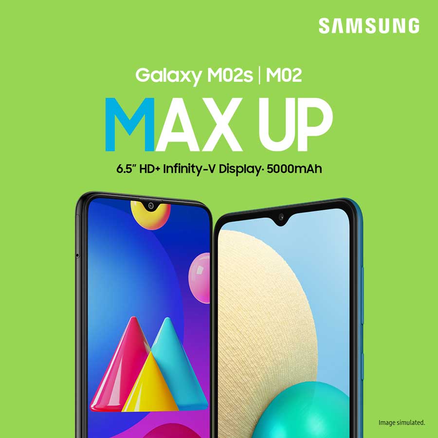 businesscafe image Max Up your smartphone experience with the latest Samsung Galaxy M02 and M02s