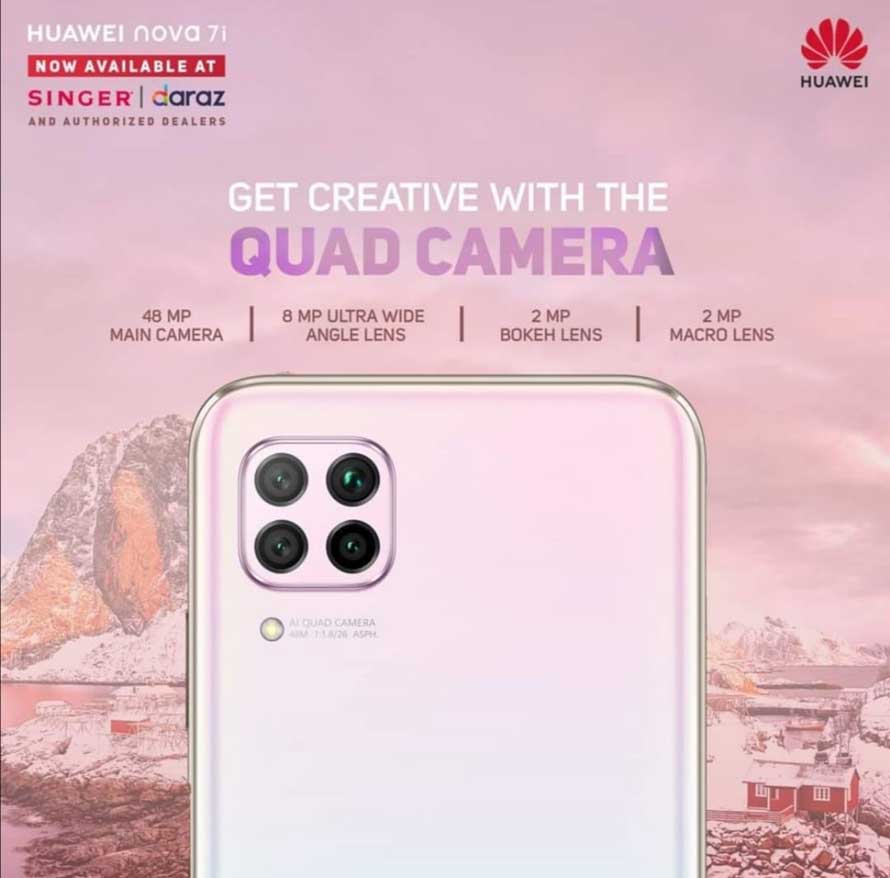 Huawei Nova 7i with stunning design and Quad cameras is the smartphone to beat