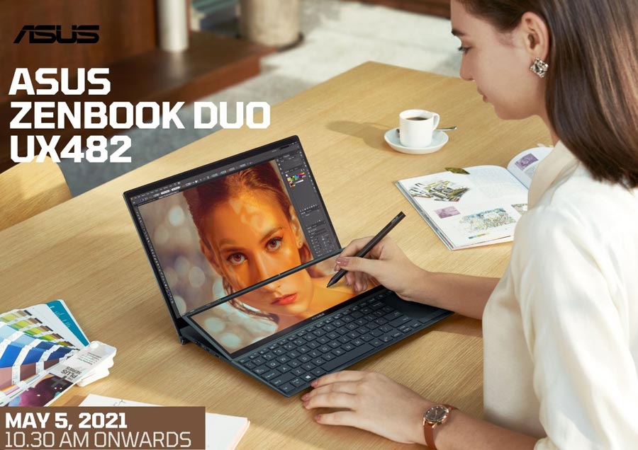 ASUS cutting edge ZenBook Duo laptops launched virtually in Sri Lanka