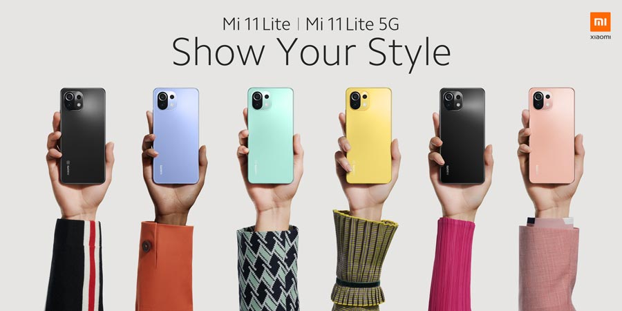 Xiaomi unveils its ultra slim smartphone Mi 11 Lite in Sri Lanka
