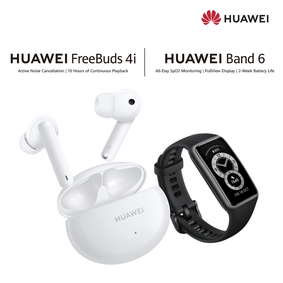 businesscafe Huawei launches ANC powered FreeBuds 4i and new fitness companion Band 6 in Sri Lanka