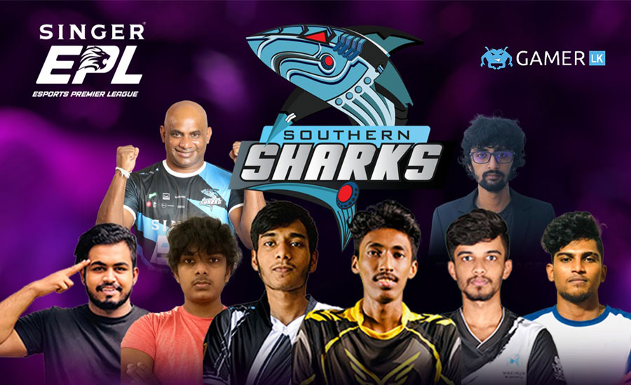 Gamer.LK successfully concludes Singer Esports Premier League 2021 crowning Champions Southern Sharks