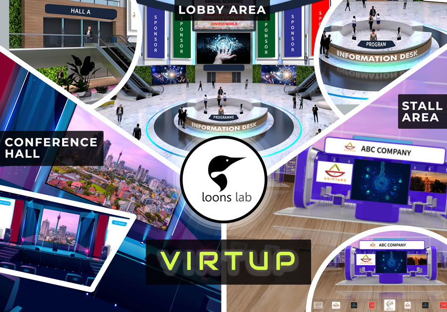 Loons Lab unveils VIRTUP virtual event platform and revolutionizes how events are conducted