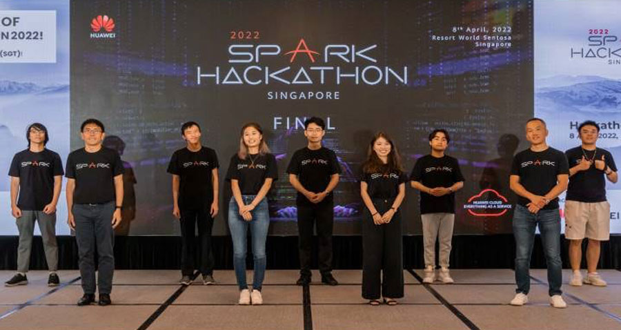 Winners of Huawei Cloud Spark Hackathon Singapore 2022 Announced