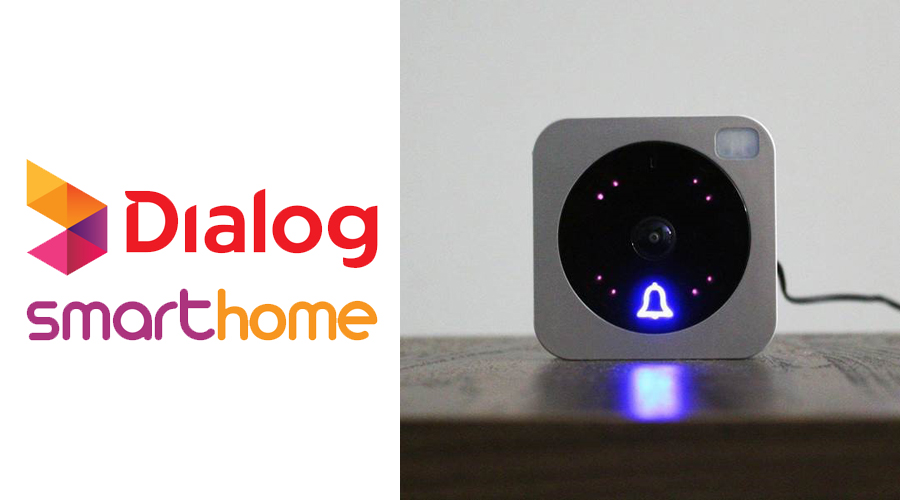 Dialog Smart Home brings you a Smart Security Doorbell to ensure the security of your home
